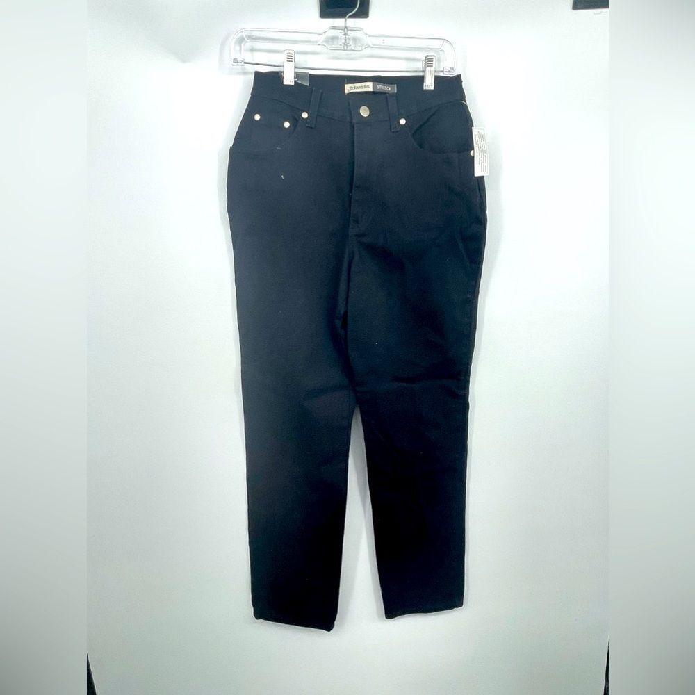 New St John's bay stretch black jeans size 8
